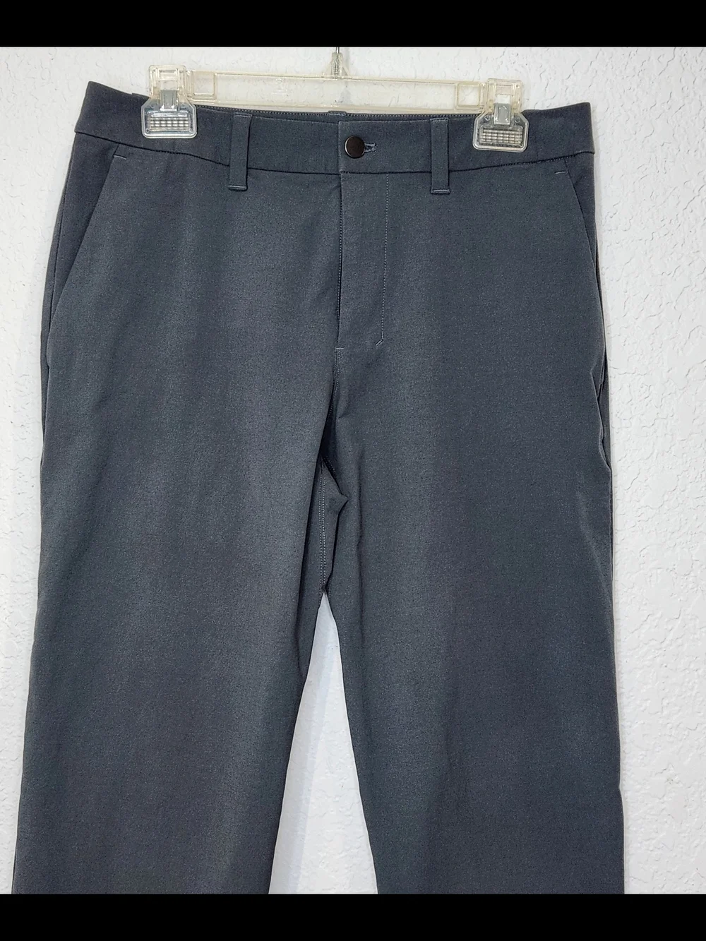 lululemon  Men's Charcoal Straight Chinos